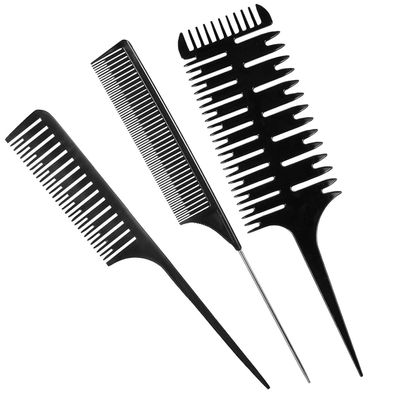 3 Stücke Hochwertige Haarkämme Friseur Zubehör Strähnenkämme Dauerhaft