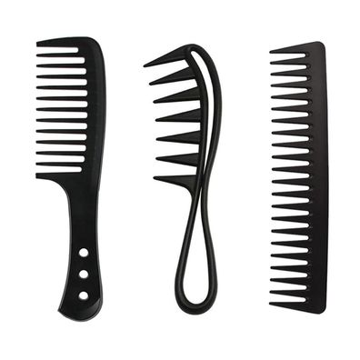 Breiter Zahnkamm Set Professioneller Haircomb für Männer Frauen [3