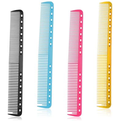 4 Stücke Carbon Kamm Friseur Haarschneidekamm Styling Kamm Hitzebeständig