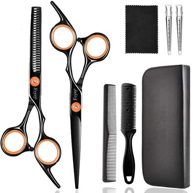 Haarschneideschere Set Fcysy Profi 6 Zoll Mischschere Trimmschere Kit