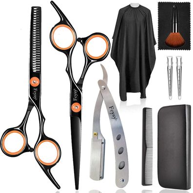 Professionelles Haarschneideschere Set Fcysy 10 Stk Salon Trimmschere Kit