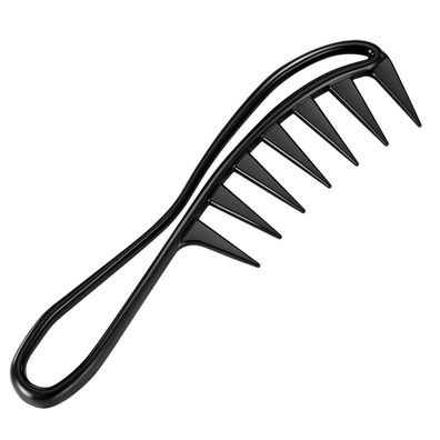 Lockenkamm Afro Styling Kamm Locken Naturlocken Schwarz