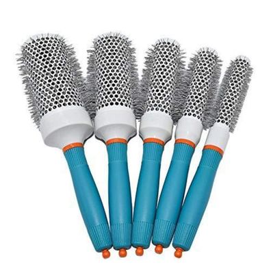 Keramik Ionische Runde Haarbürste Set 5 Größen Friseur Lockenbürste