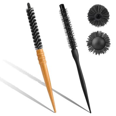 Rundbürste Mini Haarbürste Fönbürste Rundhaarbürste für Locken & Volumen