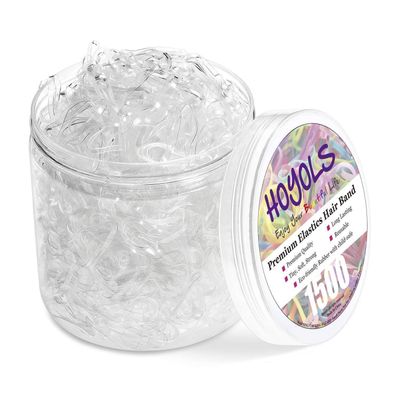Hoyols Klares Elastisches Haarband für Mädchen 1500