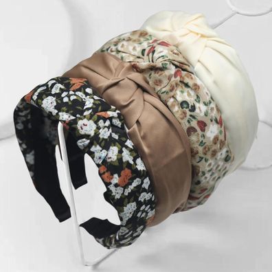 Kotkiddy 4er Set Boho Damen Haarreifen Stirnbänder Mode