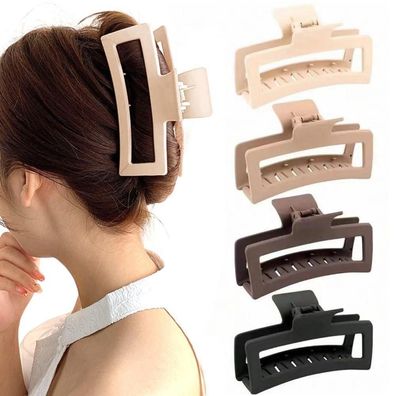 4er Packung Extra Große Haarklammer 13cm Kunststoff Haarspangen