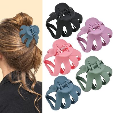 Octopus Haarklammer 5er Set Haarspangen für lockiges langes Haar Hair Claw Clips