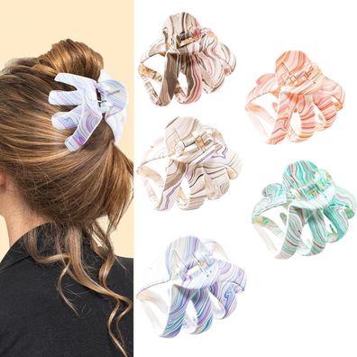 Octopus Haarklammer 5er Set Haarspangen für dickes lockiges langes Haar