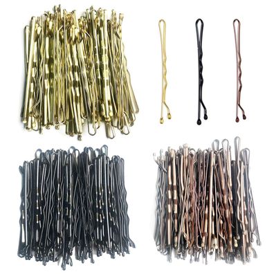 150 Stück Metall Wellenform Haarnadeln 5 cm Bobby Pins Haarspangen