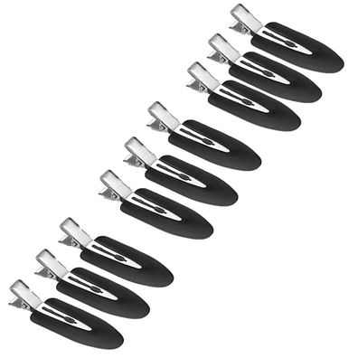 9 Stk. Nahtlose Haarspangen Schwarz Weiß Pink Haar Pin Curl Clips