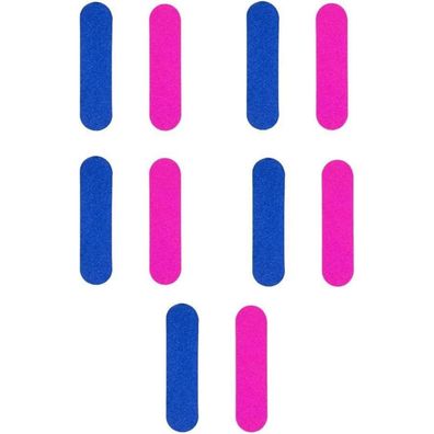 10 Mini Nagelfeilen Profi Doppelseitige Maniküre Werkzeuge