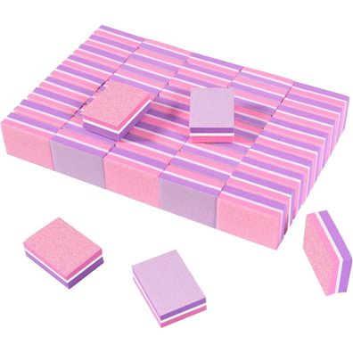 50x Nagelpuffer 100/180 Schleifblöcke Polierblöcke Gelnägel Acrylnägel Buffer