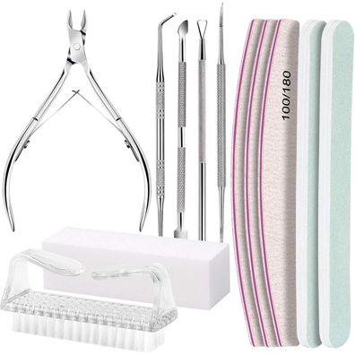 Nagelfeilen Set für Gelnägel Maniküre Pediküre