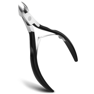 Professionelle Nagelhautzange Edelstahl Nagelschneider Schwarz