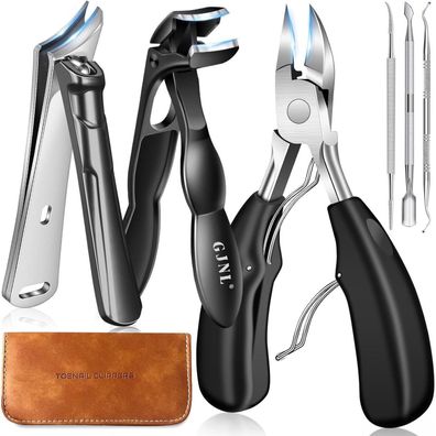 Nagelknipser für dicke Nägel - Scharfe Sturdy Angled Head Clippers, 37mm Wide