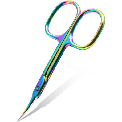 Professionelle Nagelhautschere Edelstahl Gebogene Spitze Hautschere EXTRA Scharf