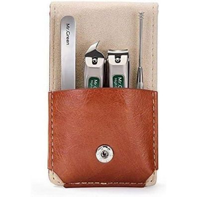 Maniküre-Set mit tragbarer Reisetasche Nagelknipser 4-teilig