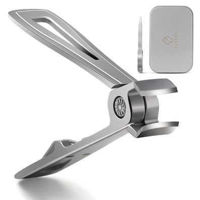 Nagelschneider Zehennagelknipser für dicke Nägel mit Metallfeile 15mm breit