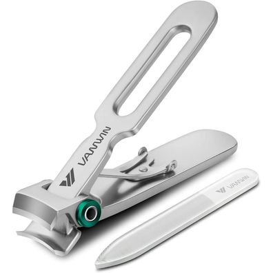 Übergroßer Nagelknipser für dicke Nägel 16mm - Scharfe Klinge - Nagelfeile