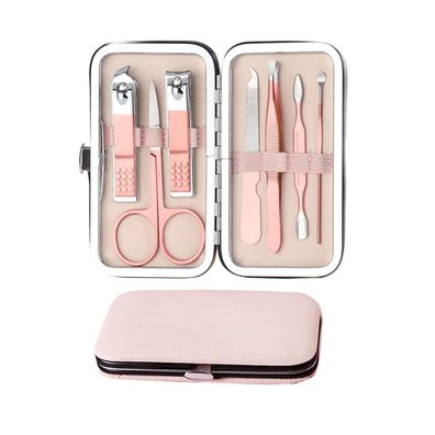 Professionelles Maniküre Pediküre Set Nagelschere Nagelknipser Etui Edelstahl