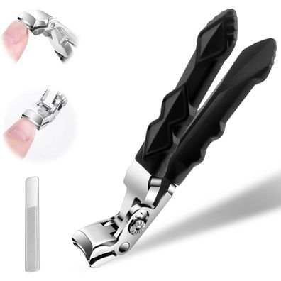 Nagelclipper Zeh Fußnägel Clipper Edelstahl Ergonomisch Senioren Freundlich