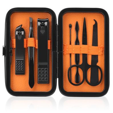 Fenlebeneil Maniküre Set Nagelknipser Kit Reise Nagelpflege Pediküre Basic