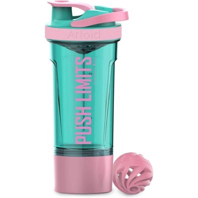 Sportmixer 720ml Shaker mit Spiralkugel & Aufbewahrungsbox