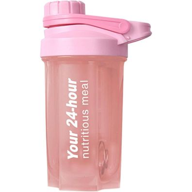 Protein Shaker 600ML Eiweiß Shaker Supplement Shakes Sieb Mess-Skala BPAfrei