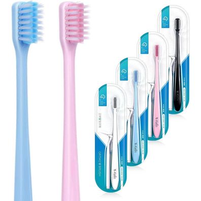4er Pack Kieferorthopädische Zahnbürste V-Form Weiche Borsten