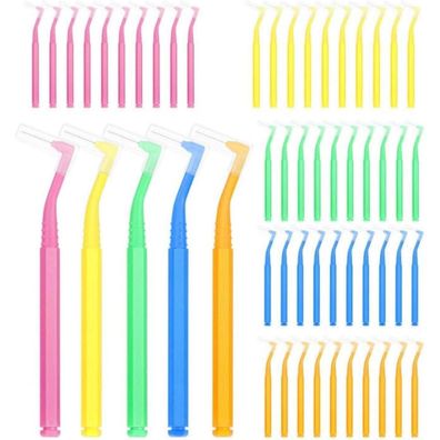 50 Interdentalbürsten 5 Größen Zahnzwischenraumbürsten Dentalbürsten