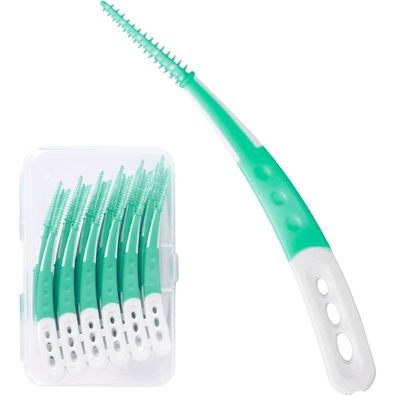 Interdentalbürsten 60 Stk. Zahnsticks Zahnreinigung Zwischenräume