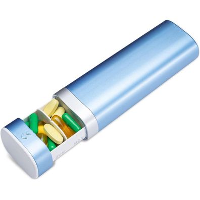 Pillen-Organizer 7 Tage BPA-frei Reise Vitamine Medikamente