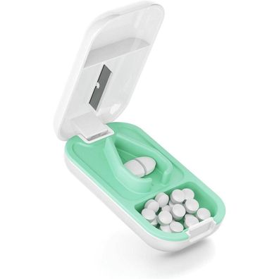 Tablettenteiler für Kleine und Große Tabletten, Pillenteiler mit