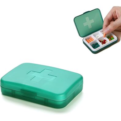 Wöchentliche Pillendose tragbarer Pillen-Organizer 7 Tage Medikamente