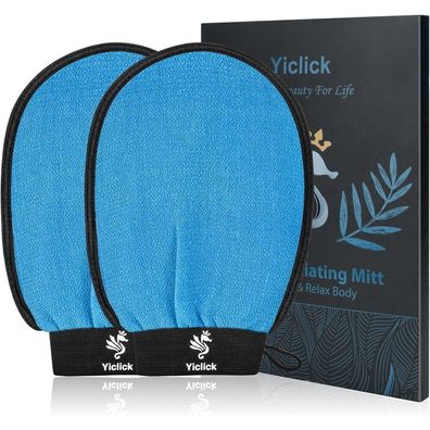 Koreanische Peeling-Handschuhe für Bad und Körperpeeling