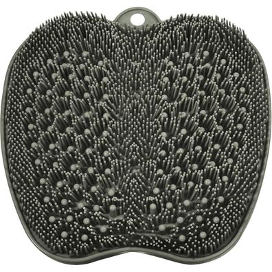 BESKAR XL Fuß Scrubber Matte für Dusche, Kallusentferner & Fußmassager