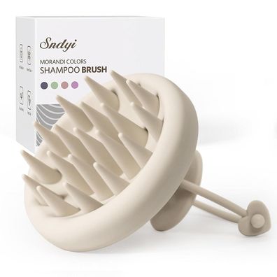 Silikon Kopfhaut Massagebürste Shampoo Bürste Peeling Kopfmassage Haarwachstum