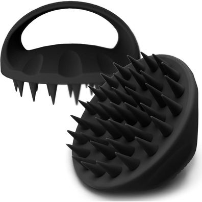 Kopfmassage-Bürste Silikon Haare Scalp Massager Shampoo-Bürste