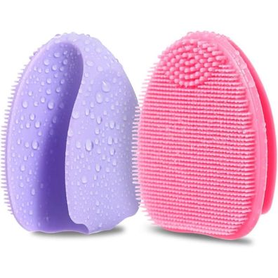 HieerBus Silikon Gesichtsreinigungsbürste Handheld Peeling Massage