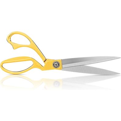 Schneiderschere Kuoniiy 26cm Stoffschere Edelstahl Gold