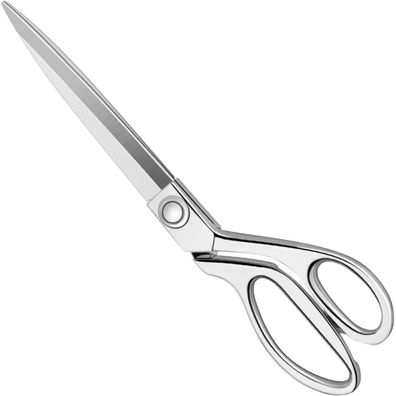 Professionelle Edelstahl Nähschere 26cm für Stoff Schneidern Rechtshänder