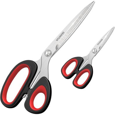 Stoffschere 2er Set 23cm 13cm Nähschere Stickschere Edelstahl Scharf