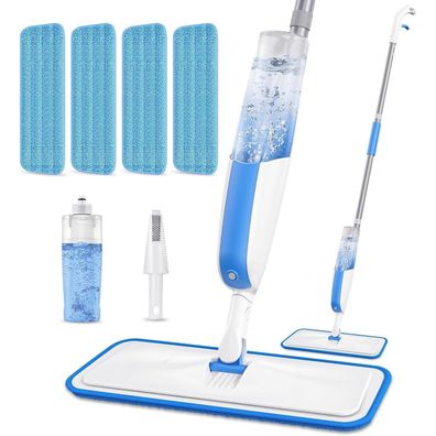 Sprühwischer Bodenwischer Wischmopp mit Sprühfunktion Mangotime Spray Mop
