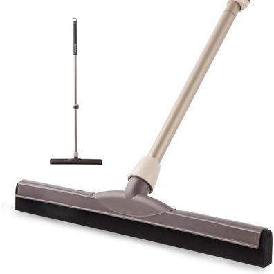Wasserschieber Bodenabzieher 45cm Teleskopstiel Bad Fliese Fenster Marmor