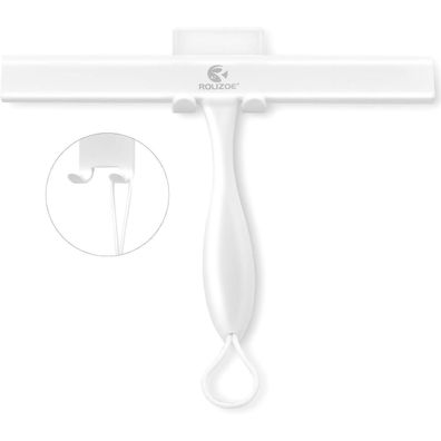 Duschabzieher Silikon Halterung Ergonomie Anti-Rost Abzieher 27.9cm