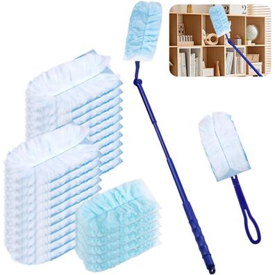 25er Set Staubmagnet Nachfüllpack für Swiffer Staubmagnet, Tücher mit Handgriff