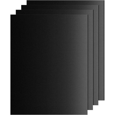 SPGOOD BBQ Grillmatte 4er Set (40x60 cm) - Antihaft, Wiederverwendbar,