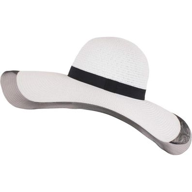 Joyebuy Damen Schlapphut mit großer Krempe und Schleife, faltbarer Strohhut