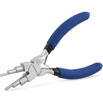Kaihaowin 6-in-1 Schmuckzange mit Comfort Grip Handle für Drahtumwicklung